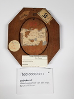 1903-0008-SCH b.jpg; 1903-0008-SCH; Miniatuurportret van een man.; portretten